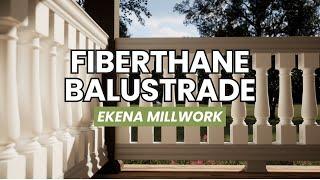 Revolutionize Your Home with FiberThane® Balustrade: Unmatched Strength & Easy Installation!