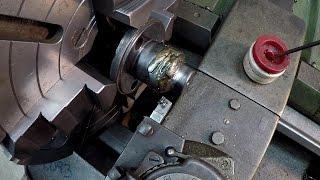 Turning Weld Build Up With High Speed Steel