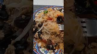 Glass noodle salad #food #cooking #spicysalad