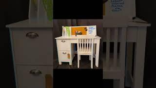 kidkraft custom desk with chair with customized ljghtig