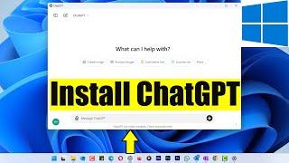 How to Install ChatGPT on Windows