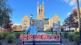 老苑闲聊10，刚从波士顿回来，聊聊感受，逛了四所大学