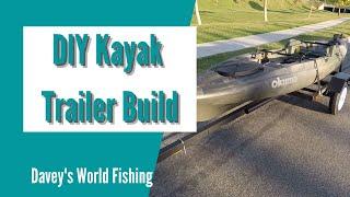 DIY Harbor Freight Kayak Trailer Build