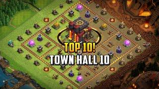 TOP 10! Town Hall 10 (TH10) Base Layout + Copy Link 2024 | Clash of Clans