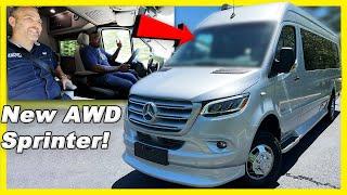 BEHIND THE WHEEL! 2024 Midwest Patriot MD4 AWD Luxury Sprinter Camper Van