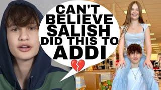 See WHAT Salish Matter DID TO Addi in front of Nidal Wonder?!  **Video Proof**