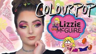 LIZZIE MCGUIRE x COLOURPOP COLLECTION REVIEW AND TUTORIAL