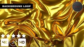 GOLDEN LUXURY ANIMATION BACKGROUND BACKGROUND PARTY 3 HOURS 4k