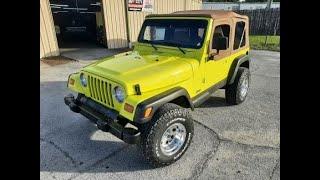 1999 Jeep Wrangler TJ  YELLOW   EZCustom4x4  EZJEEPS.COM