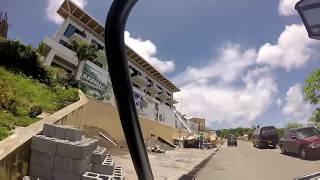 Riding off-road in Grenada