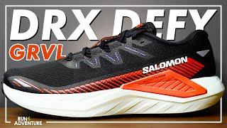 The BEST Multi-Terrain Running Shoe? | SALOMON DRX DEFY GRVL Initial Review | Run4Adventure