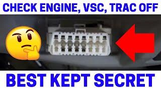 (Part 4) How To Fix Your Check Engine, VSC, Trac Off Warning Lights With Zero Point Calibration