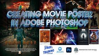 Creating Movie Poster In Adobe Photoshop | Recorded Live Online Training - S01