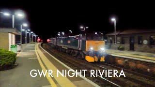 GWR Night Riviera Sleeper Train caught at Lostwithiel