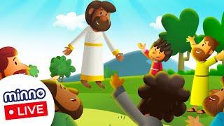  The FULL Easter Story! PLUS More Easter Bible Stories | Minno Laugh and Grow Bible for Kids