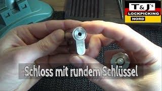 (69d) T&J's Schloss mit rundem Schlüssel erklärt (deutsche Version)