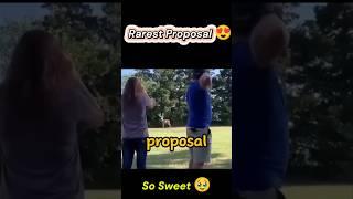 Once-in-a-Lifetime Proposal Caught on Camera! #shorts #youtubeshorts