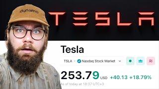 Teslassa nähtiin HISTORIALLINEN nousupäivä! | $TSLA +22 %