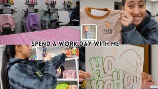 Embroidery Business Vlog | Spend a Day With Me