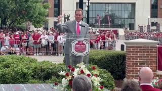 Nick Saban’s speech as Saban Field is dedicated at Bryant-Denny Stadium