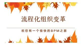 业务流程管理（BPM）培训•第4堂-流程化组织变革和流程化组织中层级的角色