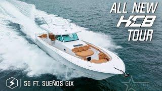 The NEW HCB Yachts 56' Sueños GIX Tour! | American Yacht Group