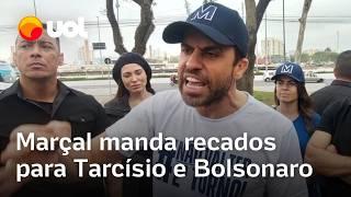 Pablo Marçal manda recado a Tarcísio e diz para Bolsonaro 'romper' com Valdemar: 'Vai se curvar?'