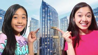 NEW YORK LUXURY APARTMENT TOUR | KAYCEE & RACHEL in WONDERLAND FAMILY