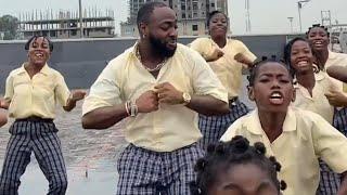 Davido and Dreamcatcher Academy Dance to Feel it Song. #timeless  #davido