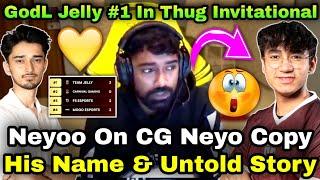 Neyoo on CG Neyo Copy His Name & Untold Story Of Neyoo GodL Jelly Team #1 In Thug Invitational 