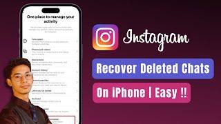 How to Recover Deleted Chats on Instagram ! (iPhone)