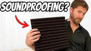 Does CHEAP Acoustic Foam Soundproof a Room?