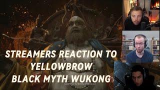 Black Myth Wukong - Streamers Reaction To Yellowbrow Boss