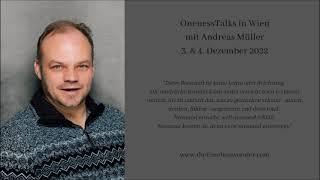 Andreas Müller in Wien am 3.12.22, Teil 2/2 (deutsch/German)