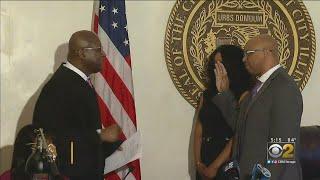 Thaddeus Jones Sworn In As First Black Mayor Of Calumet City