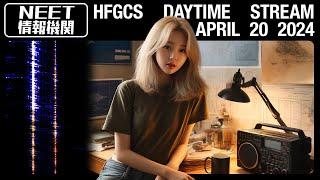 EAM Daytime Livestream – 240420 – HFGCS (11175 kHz / 15016 kHz / 8992 kHz)