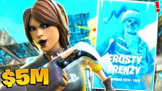 HOW A CONSOLE TRIO QUALFIED FOR FROSTY FRENZY FINALS  ($5M Fortnite Tournament on PS5)