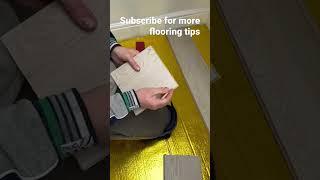 How to Start a room in laminate flooring#flooringexperts #diy #doityourself