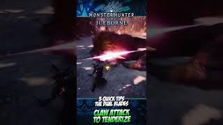 THE DUAL BLADES : 3 QUICK TIPS : MONSTER HUNTER WORLD ICEBORNE #shorts #fyp