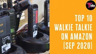 TOP 10 BEST WALKIE TALKIES ON AMAZON (SEP 2020) | Tida top10