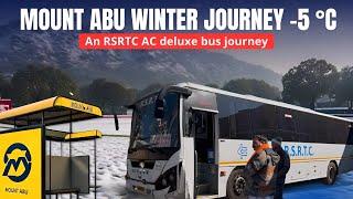 Mount Abu journey in WINTER -5°C *Note This*