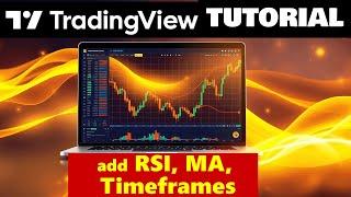 RSI Buy Sell Indicator Tradingview, Moving Average, Timeframes, Trading for Beginners