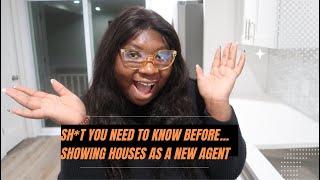 SH*T YOU NEED TO KNOW BEFORE SHOWING HOUSES AS A NEW REAL ESTATE AGENT