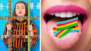 How to Sneak candies everywhere. Weird Skillful Food hacks by Laugh Lagoon & 123Go