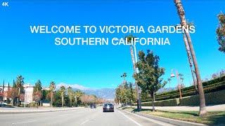 4K VICTORIA GARDENS SOUTHERN CALIFORNIA OUTDOOR SHOPPING AREA NOVEMBER 2022