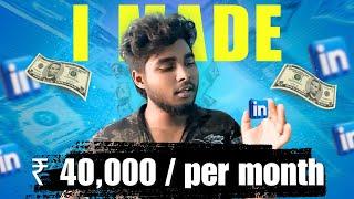 How I Made ₹40,000 Every Month using LinkedIn in Tamil | Freelance Web Developer