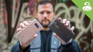 LG G5 vs LG G4 Hands On!