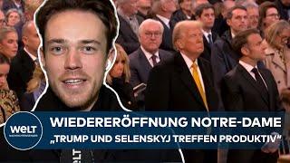 PARIS NOTRE-DAME: Wiedereröffnung mit spektakulärer Zeremonie! Trump und Selenskyj im Dialog