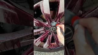 Easy way to clean car wheels!! - autoglym advanced all wheel cleaner #carcleaning