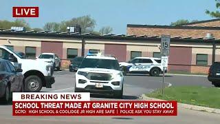 Granite City High School one of at least 12 Illinois schools to receive threats Wednesday